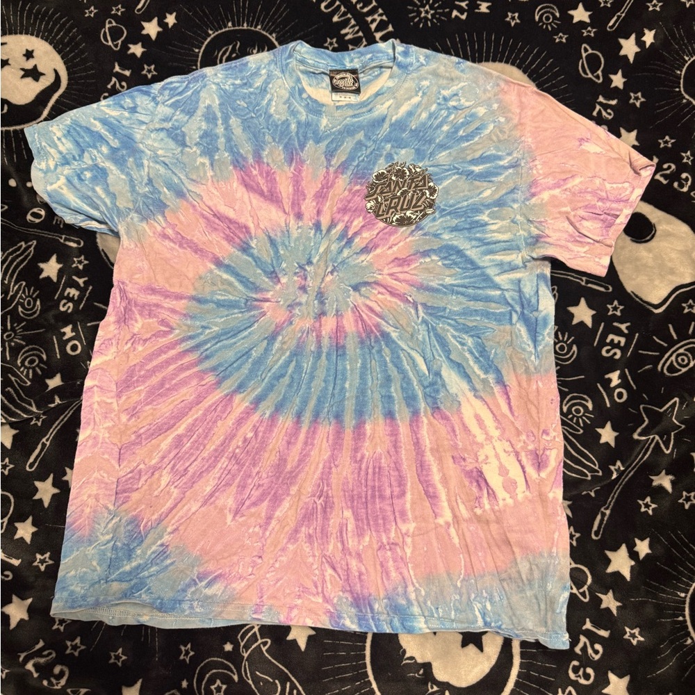 Santa Cruz Skateboards Pastel Tie-Dye T-Shirt